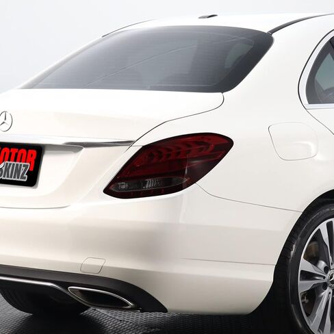 SlickMod PreCut Vinyl Smoke Tint for 2015-2021 Mercedes C Class Sedan Tail Light (20% Dark Smoke) in Saudi Arabia
