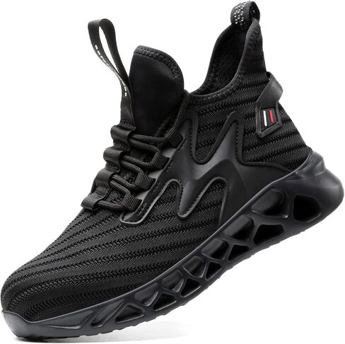 Steel Toe Work Shoes for Men Women Lightweight Comfortable Industrial & Construction Work Safety Sneakers in Saudi Arabia