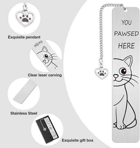 Dog Lovers Gifts, Funny Dog Bookmarks Gifts for Women, Dog Mom Gifts for Reading Women,Cute Book Marks for Bookworm Bookish Nerd Best Friend in Kuwait