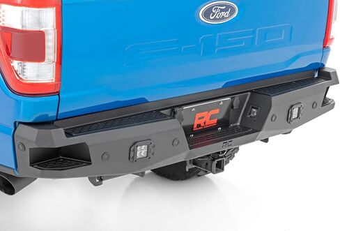 Rough Country Heavy Duty LED Rear Bumper for 2021-2023 Ford F-150-10810A in Saudi Arabia