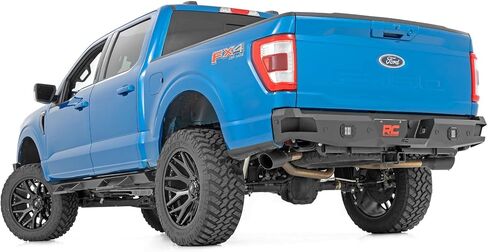 Rough Country Heavy Duty LED Rear Bumper for 2021-2023 Ford F-150-10810A in Saudi Arabia