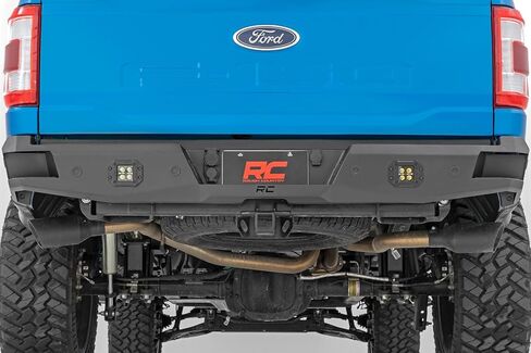 Rough Country Heavy Duty LED Rear Bumper for 2021-2023 Ford F-150-10810A in Saudi Arabia