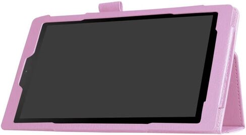 غطاء تابلت لجهاز Amazon Kindle Fire HD8 الجيل السادس والسابع والثامن (إصدار 2016/2017/2018)، حافظة جلدية خفيفة الوزن بحامل قابل للطي رفيع للغاية لجهاز Kindle Fire HD 8 6/7/8th Gen 8 بوصة (أسود) in Saudi Arabia