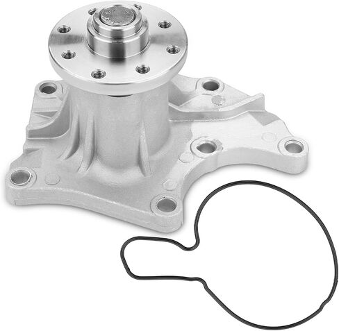 JDMON Engine Water Pump W/Gasket (6mm Diameter Flange Holes) Replaces# 6671508 6631810 8943102510 Replacement for Isuzu 4JG2 4JA1 4JB1 4JG1 Bobcat 853 and later 843 Skid Steers John Deere 75C 80C in Saudi Arabia