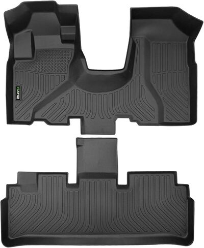 HAFIDI® Floor Mats & Cargo Liner Set Fit for 2021-2024 2025 Hyundai Elantra Hybrid All Weather Protection TPE Anti-Slip Car Full Set Floor Liners Custom Accessories - Black in Kuwait