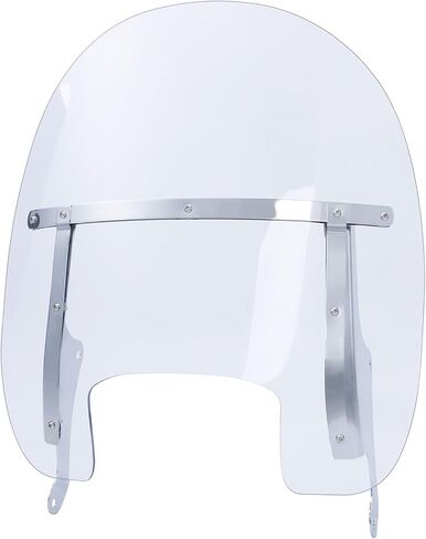 TCMT Clear 19" Front Windshield Windscreen w/Chrome Bracket Kit Fit For Harley 2018-2025 Softail Fat Boy in Saudi Arabia