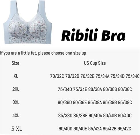 Ribili Bra, Ribili Bra Older Women, Breathable Anti Sag Bras, No Wire Push Up Bras Wrapped Chest Vest Wireless in Saudi Arabia