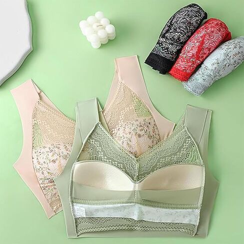 Ribili Bra, Ribili Bra Older Women, Breathable Anti Sag Bras, No Wire Push Up Bras Wrapped Chest Vest Wireless in Saudi Arabia
