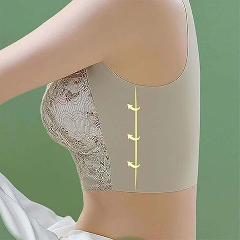 Ribili Bra, Ribili Bra Older Women, Breathable Anti Sag Bras, No Wire Push Up Bras Wrapped Chest Vest Wireless in Saudi Arabia