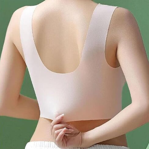 Ribili Bra, Ribili Bra Older Women, Breathable Anti Sag Bras, No Wire Push Up Bras Wrapped Chest Vest Wireless in Saudi Arabia