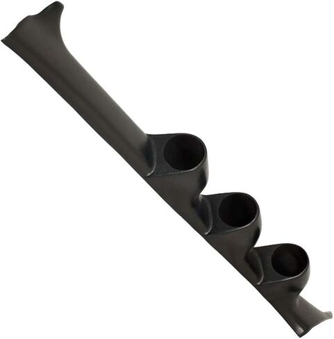 GlowShift Black Triple Pillar Gauge Pod Compatible with Subaru Impreza 1993-2001 - ABS Plastic - Mounts (3) 2-1/16" (52mm) Gauges to Vehicle's A-Pillar in Saudi Arabia