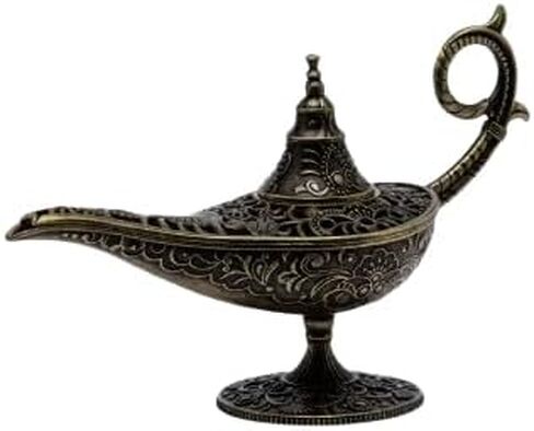 Magic Lamp Incense Burner, Aromatherapy Stand Living Room Decoration Yoga Meditation Buddhist Home Decorative Aromatherapy Stove Tea in Saudi Arabia