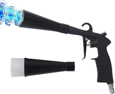 Car Cleaning Gun, Need to Use with Air Compressor, High Pressure Car Upholstery Cleaning Gun,Car Air Gun with 2 Nozzles, Quickly Removes Surface Dirt and Dust (New Upgraded Portable Air Gun) in Saudi Arabia