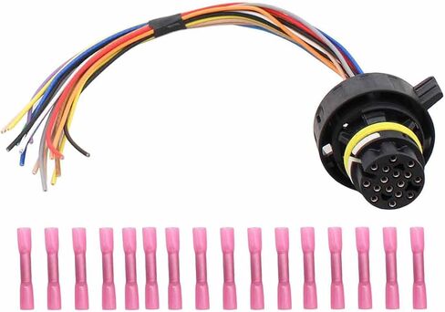 ApplianPar External Harness Repair Kit for Chevy GMC 6L80E 6L90E Transmission 6R60 6R80 6R75 Automatic Transmission Wiring Plug in Connector Replace 1292813 350-0168 in Saudi Arabia
