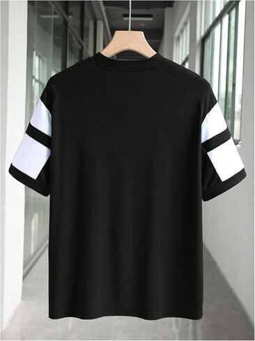 MakeMeChic Women's Number Graphic Jersey Top Crew Neck Short Sleeve Oversized Y2k T Shirt in Saudi Arabia