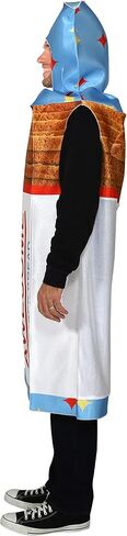 Rasta Imposta Loaf of Bread Costume Slice Toast Food Party Dress Up, Adult One Size in Saudi Arabia