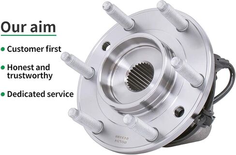 مجموعة محمل محور العجلة الأمامية HICKS 513188 متوافقة مع 2002-2009 Chevy Trailblazer، 2002-2009 GMC Envoy، 2005-2009 Saab 9-7x in Saudi Arabia