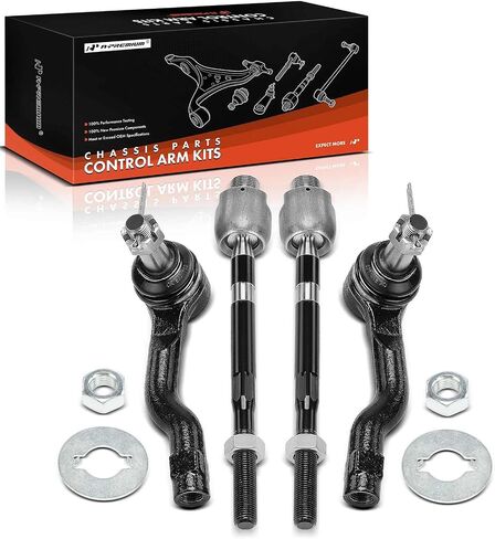 A-Premium Set of 4, Front Inner Outer Tie Rod End Kit, Compatible with Infiniti FX35 2003-2008, FX45 2003-2008 in Saudi Arabia