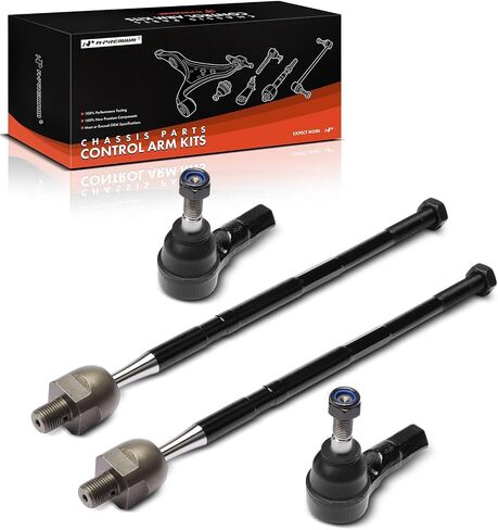 A-Premium Set of 4, Front Inner & Outer Tie Rod End Kit, Compatible with Chevrolet Trax 2013-2022, with Hydraulic Steering in Saudi Arabia