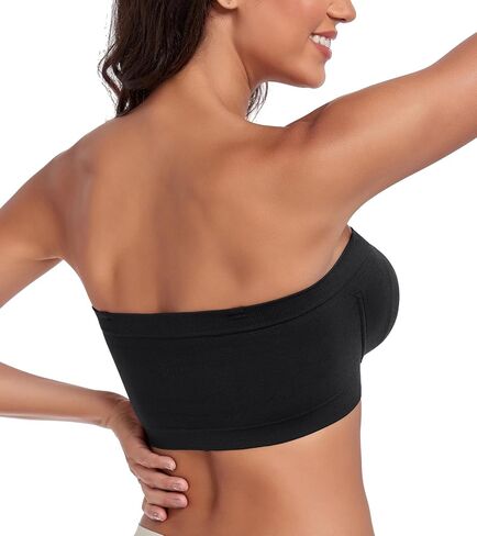 Women‘s Underwire Strapless Multiway Bra Bandeau Seamless Supportive Bras Non Padded Top in Saudi Arabia