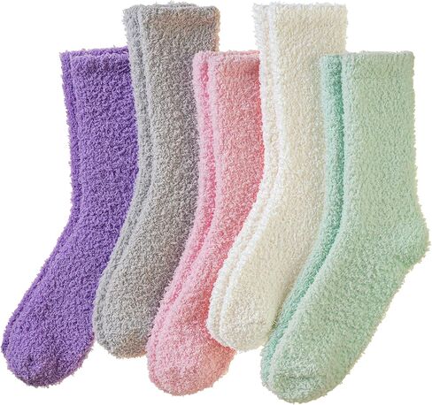 SeeyAN إمرأة جوارب غامضة رقيق شبشب دافئ شتاء مريح حراري دافئ أفخم النوم المنزل المقصورة الجوارب in Kuwait