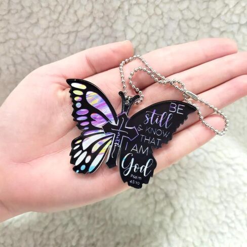 The Positive Christian Key Chain & Rearview Mirror Ornament in Kuwait