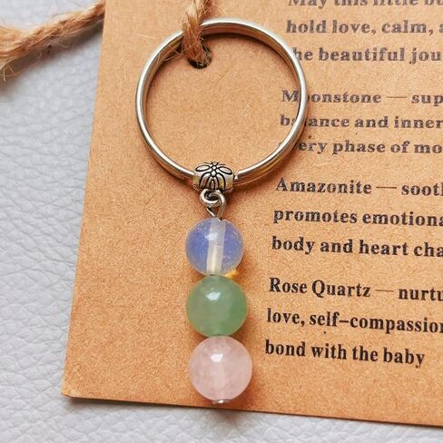 Pregnancy Gifts for Expecting Mom Parents to Be-Healthy Keychain for First Time New Moms, Pregnant Women/Wife/Friend in Kuwait