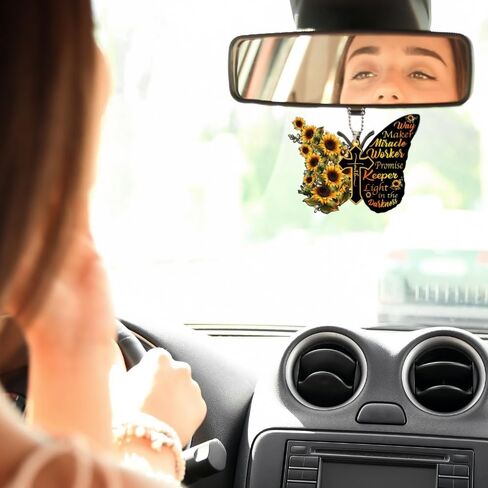 The Positive Christian Key Chain & Rearview Mirror Ornament in Kuwait