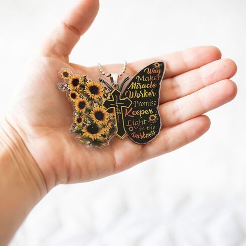 The Positive Christian Key Chain & Rearview Mirror Ornament in Kuwait