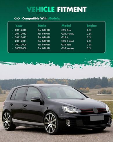 SCITOO Spoiler Wing Real Carbon Fiber Fits for 2007-2013 for Infiniti G37 Coupe G35 G25 Sedan Glossy Black Rear Trunk Duckbill Spoiler Lip Chin (Factory Style) in Saudi Arabia