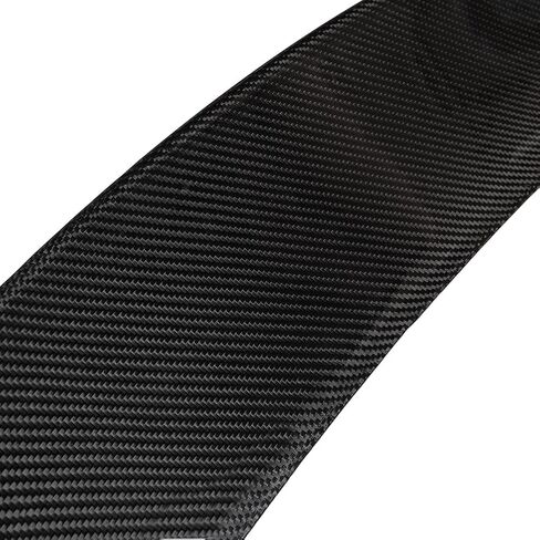 SCITOO Spoiler Wing Real Carbon Fiber Fits for 2007-2013 for Infiniti G37 Coupe G35 G25 Sedan Glossy Black Rear Trunk Duckbill Spoiler Lip Chin (Factory Style) in Saudi Arabia