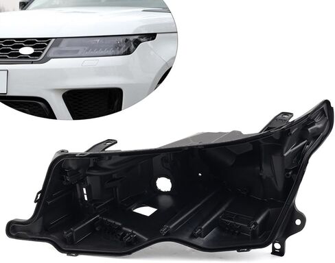 Chcury1 Car Headlamp Bottom Base Case Housing, Anti-Scratching Headlight Bottom Base Case Housing Protector For Land Rover For Range Rover Sport 2018-2022, Left in Saudi Arabia