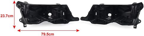 Chcury1 Car Headlamp Bottom Base Case Housing, Anti-Scratching Headlight Bottom Base Case Housing Protector For Land Rover For Range Rover Sport 2018-2022, Left in Saudi Arabia