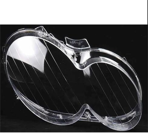 الجبهة عاكس الضوء مصباح قذيفة كشافات غطاء متوافق لبنز W209 CLK 2003 2004 2005 2006 2007 2008 2009 العلوي الظل عدسة (يسار) in Saudi Arabia