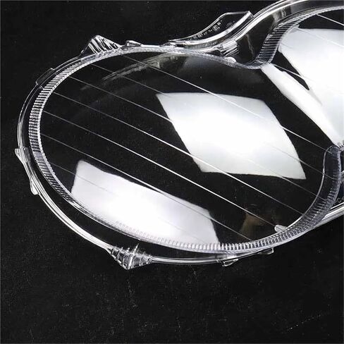 الجبهة عاكس الضوء مصباح قذيفة كشافات غطاء متوافق لبنز W209 CLK 2003 2004 2005 2006 2007 2008 2009 العلوي الظل عدسة (يسار) in Saudi Arabia
