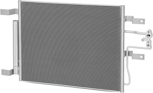 Auto Dynasty Air Conditioning A/C Condenser Compatible with 2013-2018 Ram 2500 3500 5.7L 6.4L, Aluminum AC Condenser Replacement DPI 4765, CH3030262 in Saudi Arabia