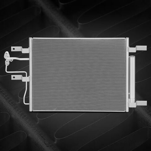 Auto Dynasty Air Conditioning A/C Condenser Compatible with 2013-2018 Ram 2500 3500 5.7L 6.4L, Aluminum AC Condenser Replacement DPI 4765, CH3030262 in Saudi Arabia