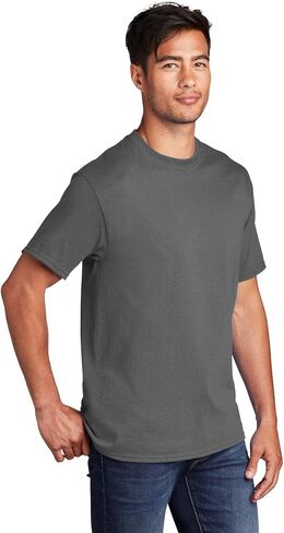 Port & Company Core Cotton DTG Tee Shirt | Pretreated Shirt for DTG Printers | PC54DTG in Saudi Arabia