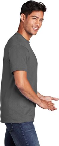 Port & Company Core Cotton DTG Tee Shirt | Pretreated Shirt for DTG Printers | PC54DTG in Saudi Arabia