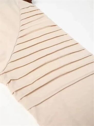 Men's Solid Color Casual T-Shirt Top Long Sleeved Slim Fit Pleated Hood Street Sweatshirt in Saudi Arabia