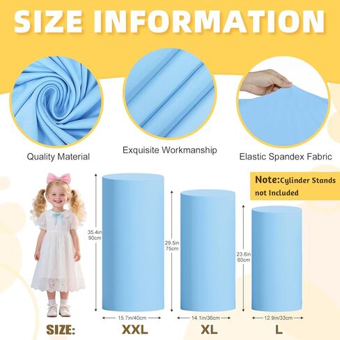 أغطية أسطوانة حمراء مجموعة من 3 أغطية حامل دائرية للحفلة أغطية قاعدة أسطوانة من الألياف اللدنة أغطية حامل قاعدة أسطوانة غطاء حامل أسطواني أغطية أعمدة أسطوانة مناسبة لزينة استحمام الطفل in Kuwait