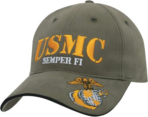 Rothco USMC Semper Fi Low Profile Cap, Olive Drab in Saudi Arabia