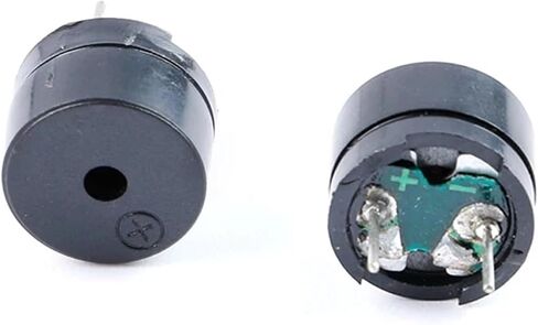10pcs 42Ω Passive Buzzer 12MM*8.5MM 12085 42R 42 ohms Resistance AC 3V 5V Piezo Buzzers 12MMx8.5MM in Saudi Arabia