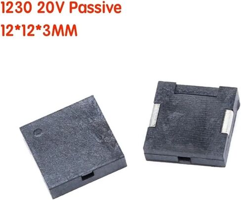 5 قطعة/الوحدة 5020 7525 8530 9650 1230 SMD طنان 3V 3.6V 5V 20V مغناطيسي صغير نشط سلبي بيزو طنانات مكبر الصوت (7525-3.6V-Passive) in Kuwait