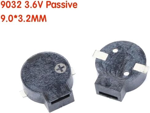 5 قطعة/الوحدة 5020 7525 8530 9650 1230 SMD طنان 3V 3.6V 5V 20V مغناطيسي صغير نشط سلبي بيزو طنانات مكبر الصوت (7525-3.6V-Passive) in Kuwait