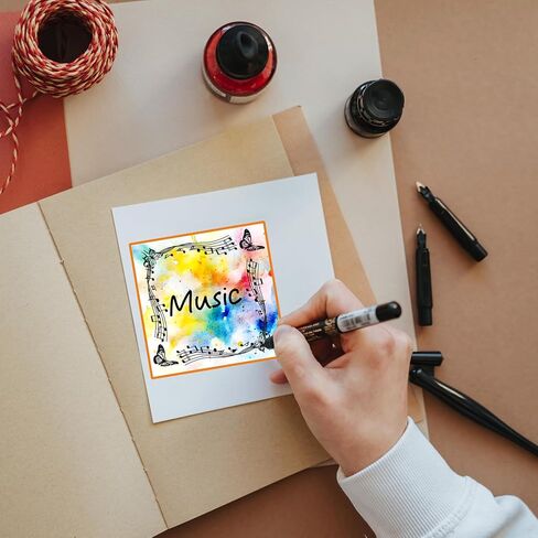 طوابع واضحة للموسيقى العتيقة من GLOBLELAND لصنع البطاقات الموسيقية الرجعية، أختام ختم شفافة من السيليكون لصنع البطاقات بنفسك، تزيين ألبوم سجل القصاصات بنفسك in Kuwait