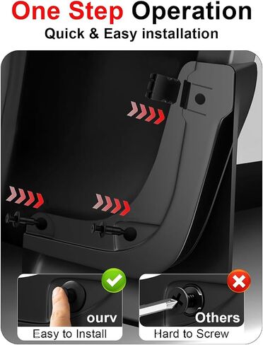 Mud Flaps for Tesla New Model Y Juniper 2025 2026, Military Grade All‑Weather Splash Protection, No Drilling Required, Protect Paint, Mud Guard Set of 4 (Black) in Saudi Arabia