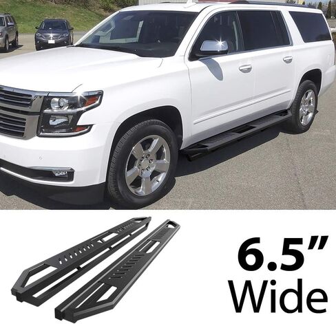 HD Ridez Pocket Drop Steps Armor Compatible with Suburban Yukon XL 2005-2020 (Exclude Z71 Hybrid) & Avalanche 02-13 (Without Body Cladding) (Nerf Bar Side Steps Side Bars) in Saudi Arabia