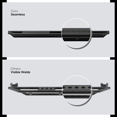 HD Ridez Pocket Drop Steps Armor Compatible with Suburban Yukon XL 2005-2020 (Exclude Z71 Hybrid) & Avalanche 02-13 (Without Body Cladding) (Nerf Bar Side Steps Side Bars) in Saudi Arabia