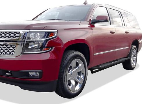HD Ridez Pocket Drop Steps Armor Compatible with Suburban Yukon XL 2005-2020 (Exclude Z71 Hybrid) & Avalanche 02-13 (Without Body Cladding) (Nerf Bar Side Steps Side Bars) in Saudi Arabia